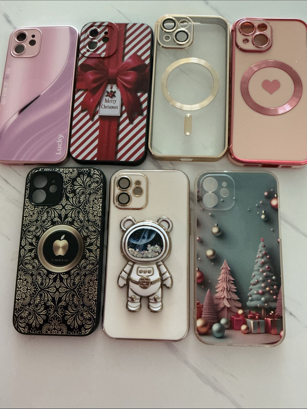 All 7  Decorative iPhone 12  Case Collection Stylish Protective Covers